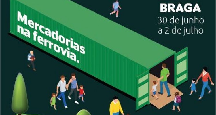 Falta uma semana, Mercadorias na Ferrovia em Braga